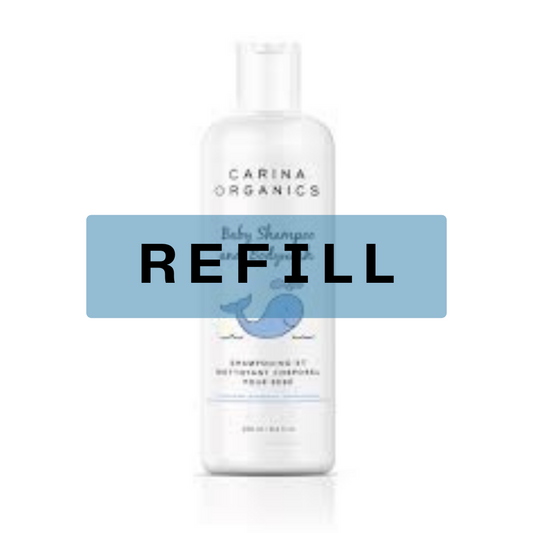 Baby Shampoo & Body Wash Refill by Carina Organics: 500ml