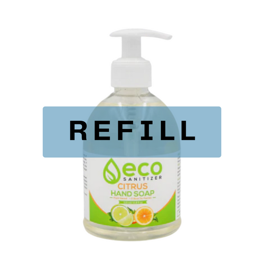 Citrus Hand Soap refill by Eco Sanitizer: 500ml