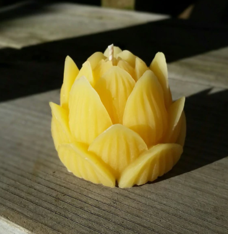 Lotus Candle by East Van Bees
