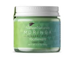 Moringa Natural Toothpaste by Nelson Naturals