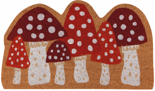 Mushroom Shaped Doormat