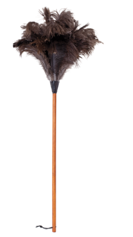 Ostrich Feather Duster w/ Dark Grip
